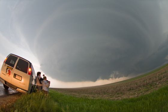 tornado alley. Tornado Alley Stock Photo