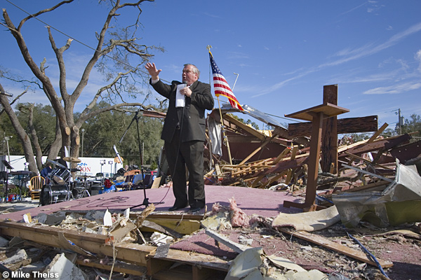 tornado damage. Tornado Damage Stock Photos