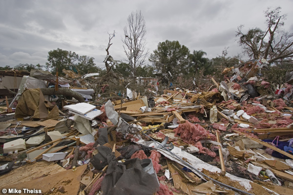 tornado damage. Tornado Damage Stock Photos